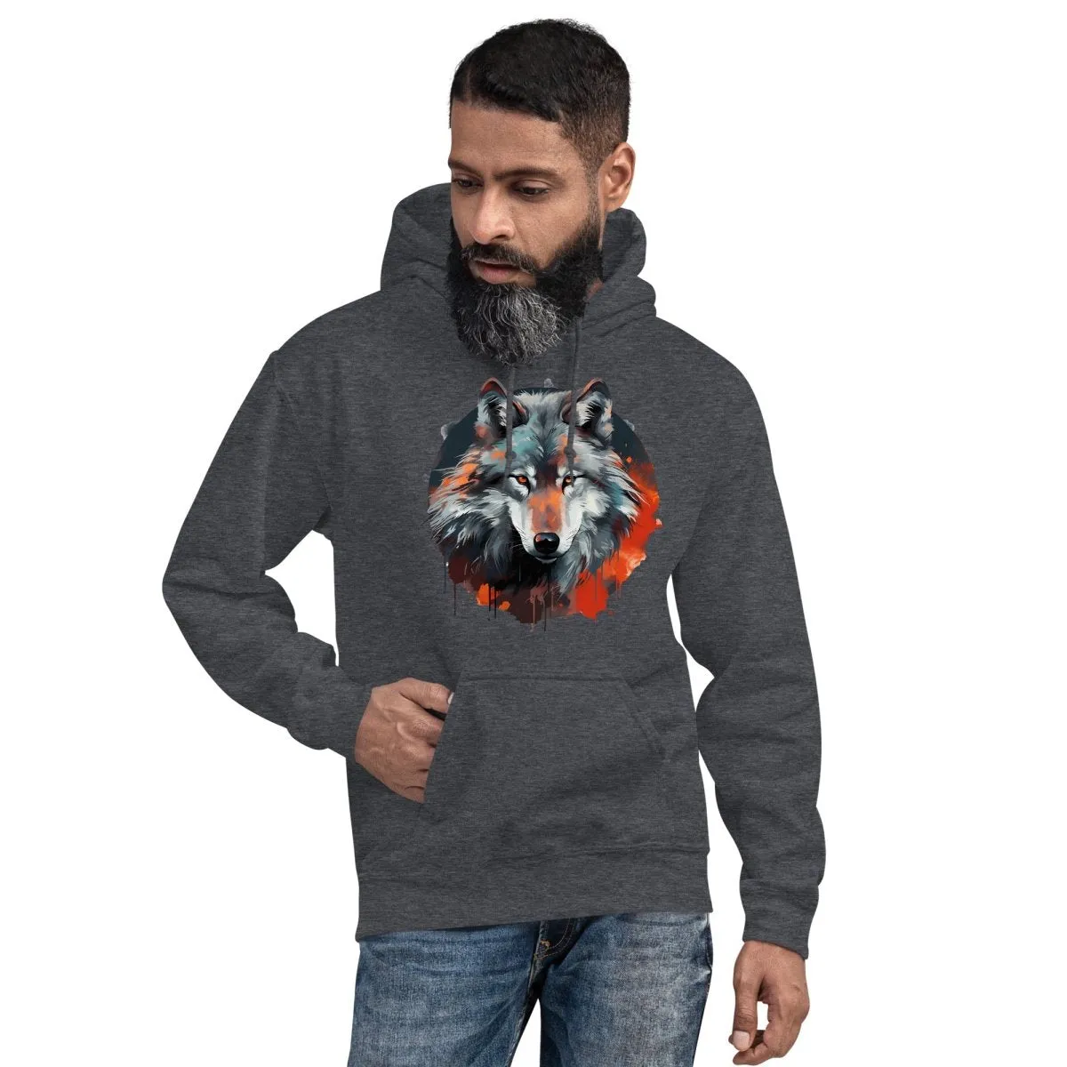 Wolf Head Hoodie