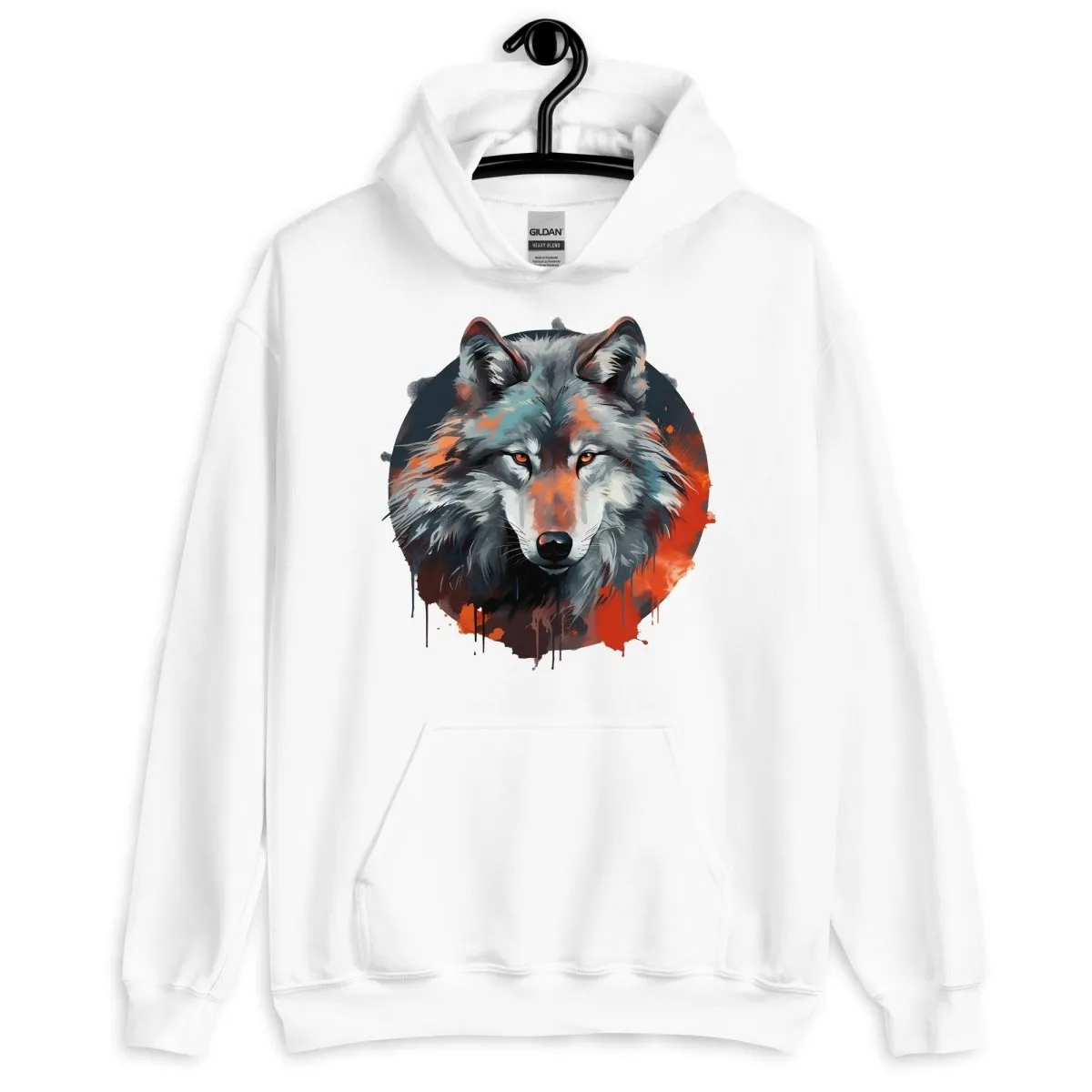 Wolf Head Hoodie