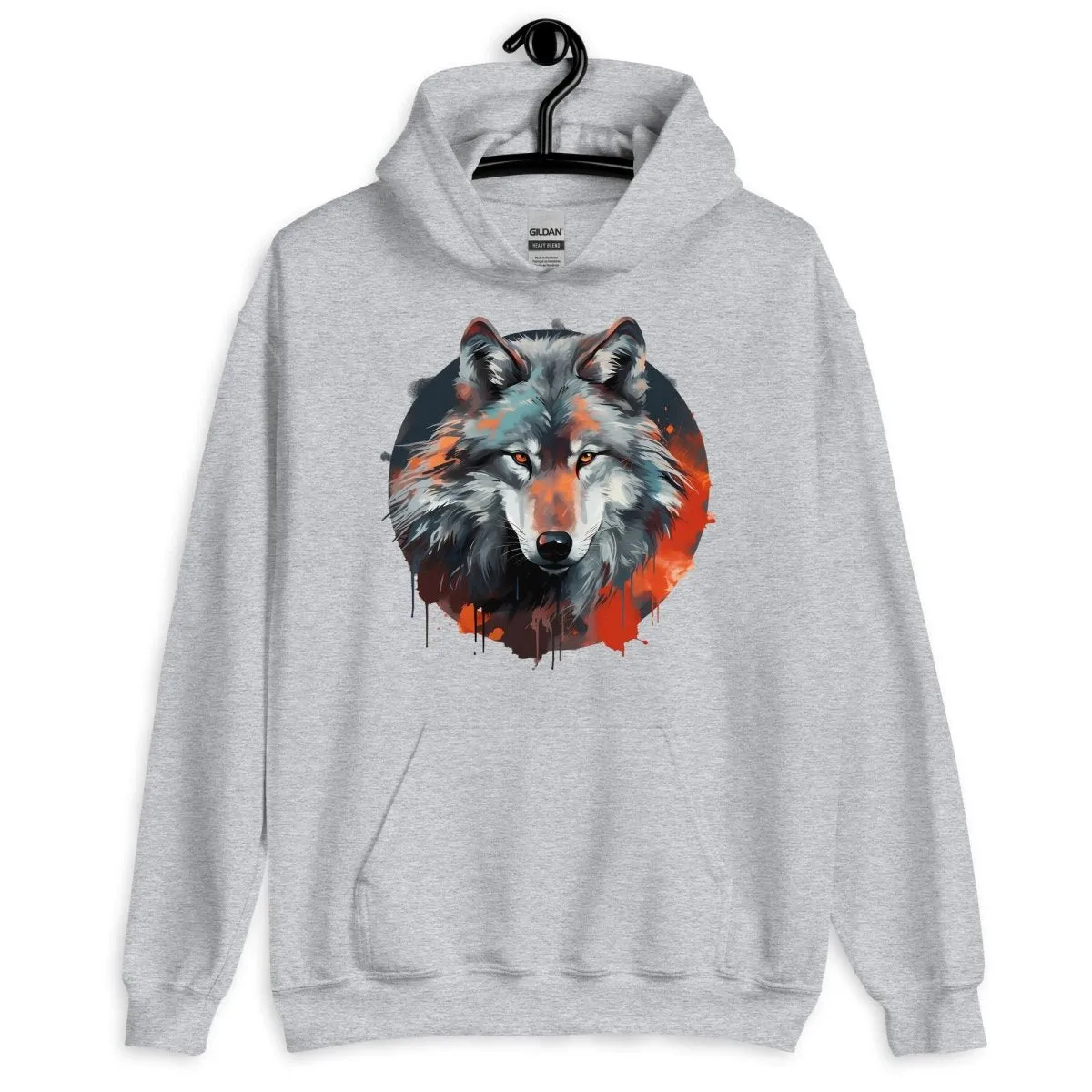 Wolf Head Hoodie