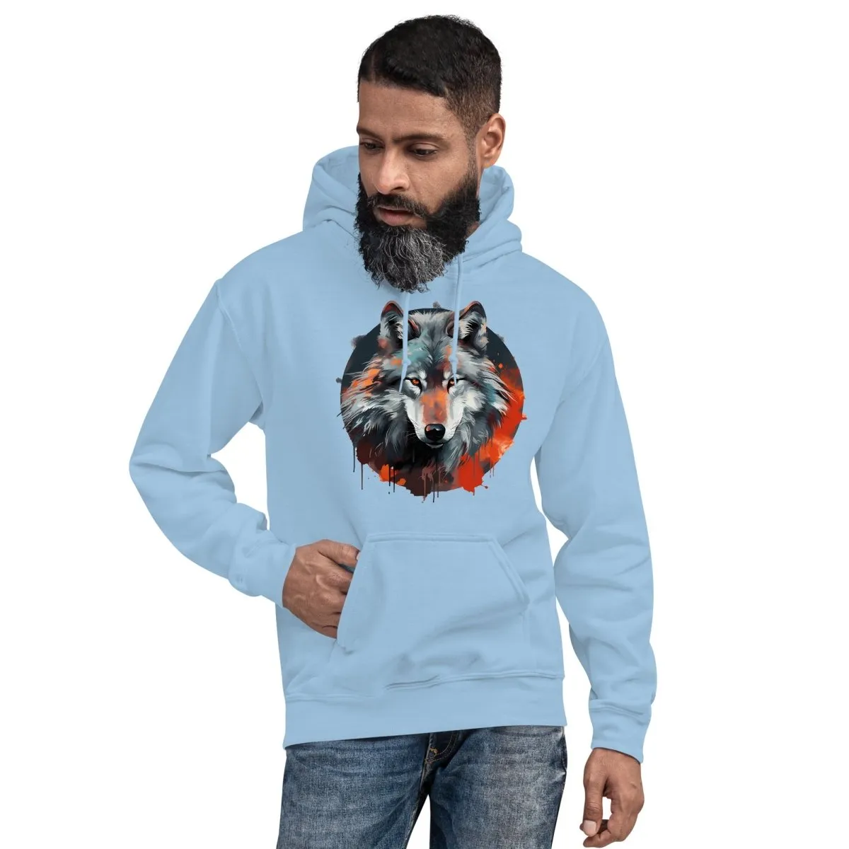 Wolf Head Hoodie