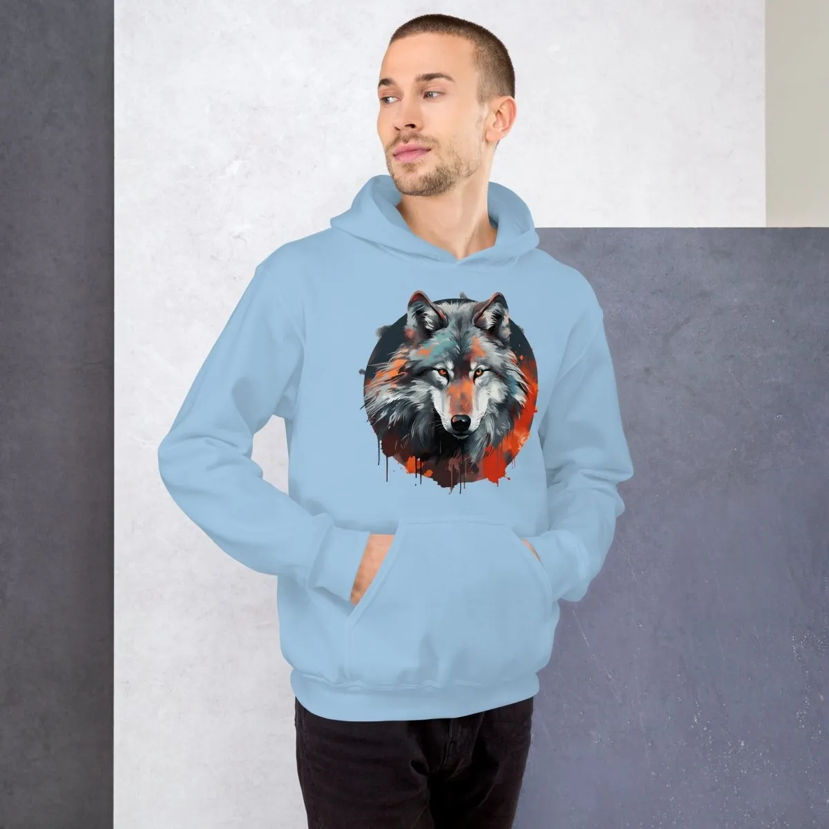 Wolf Head Hoodie