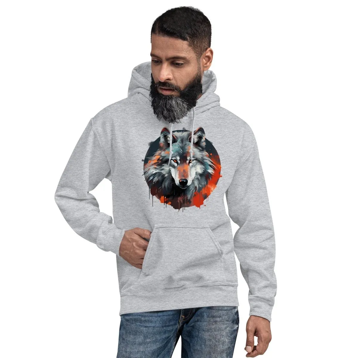 Wolf Head Hoodie