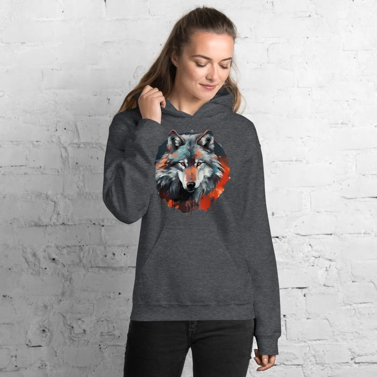 Wolf Head Hoodie