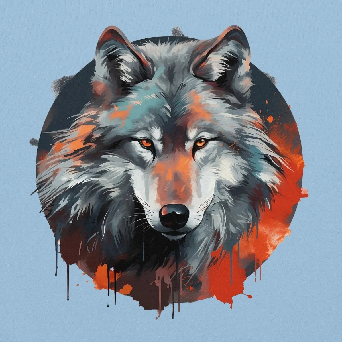 Wolf Head Hoodie