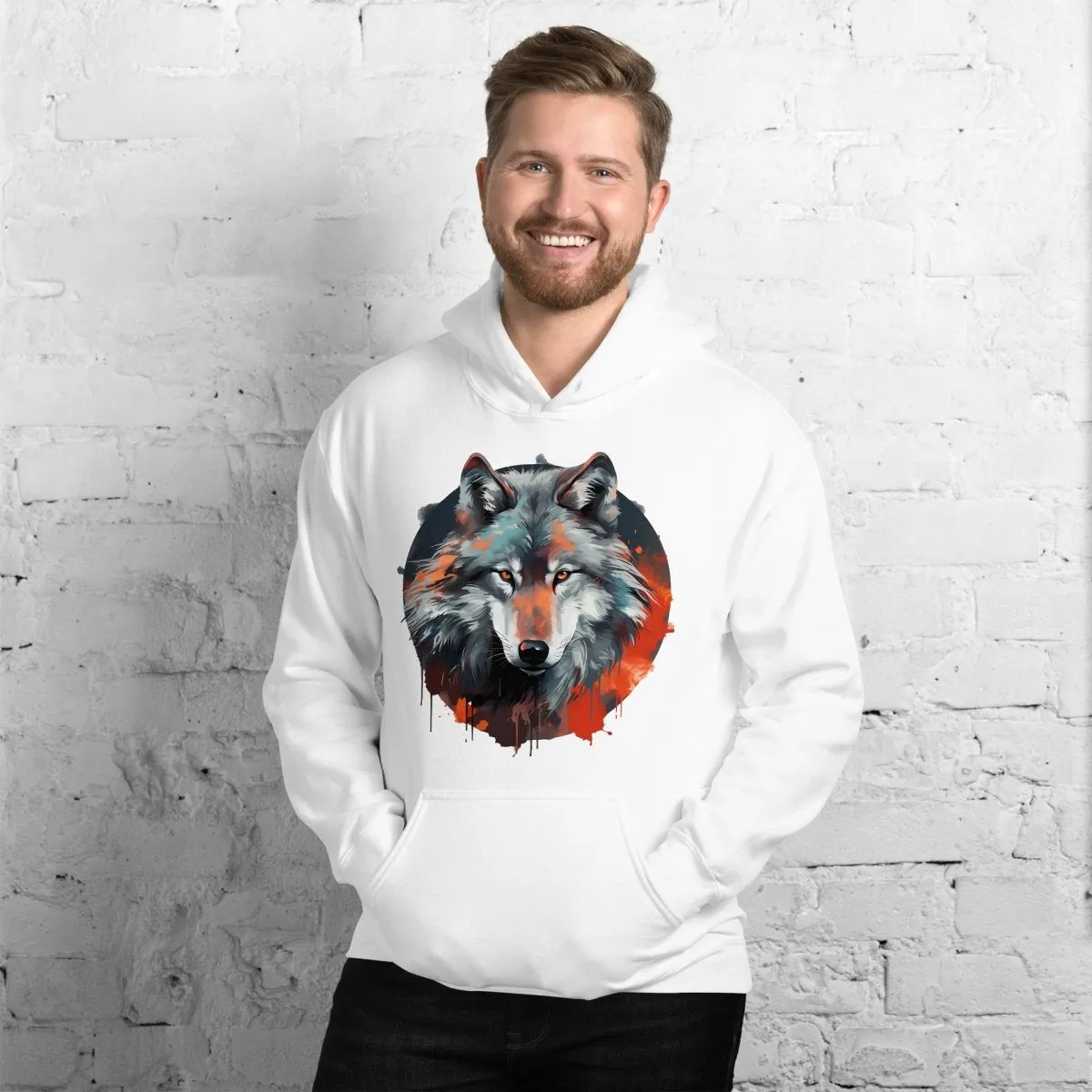 Wolf Head Hoodie