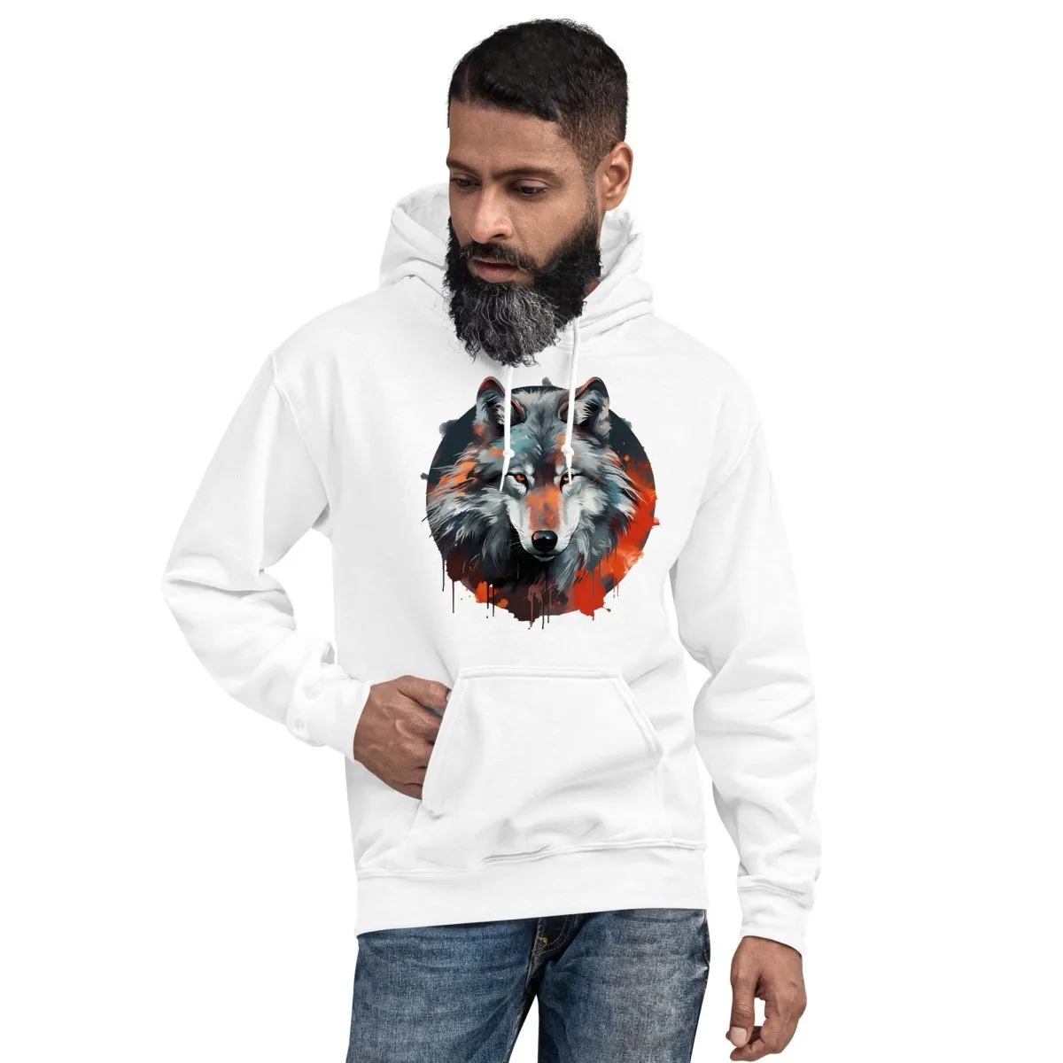 Wolf Head Hoodie