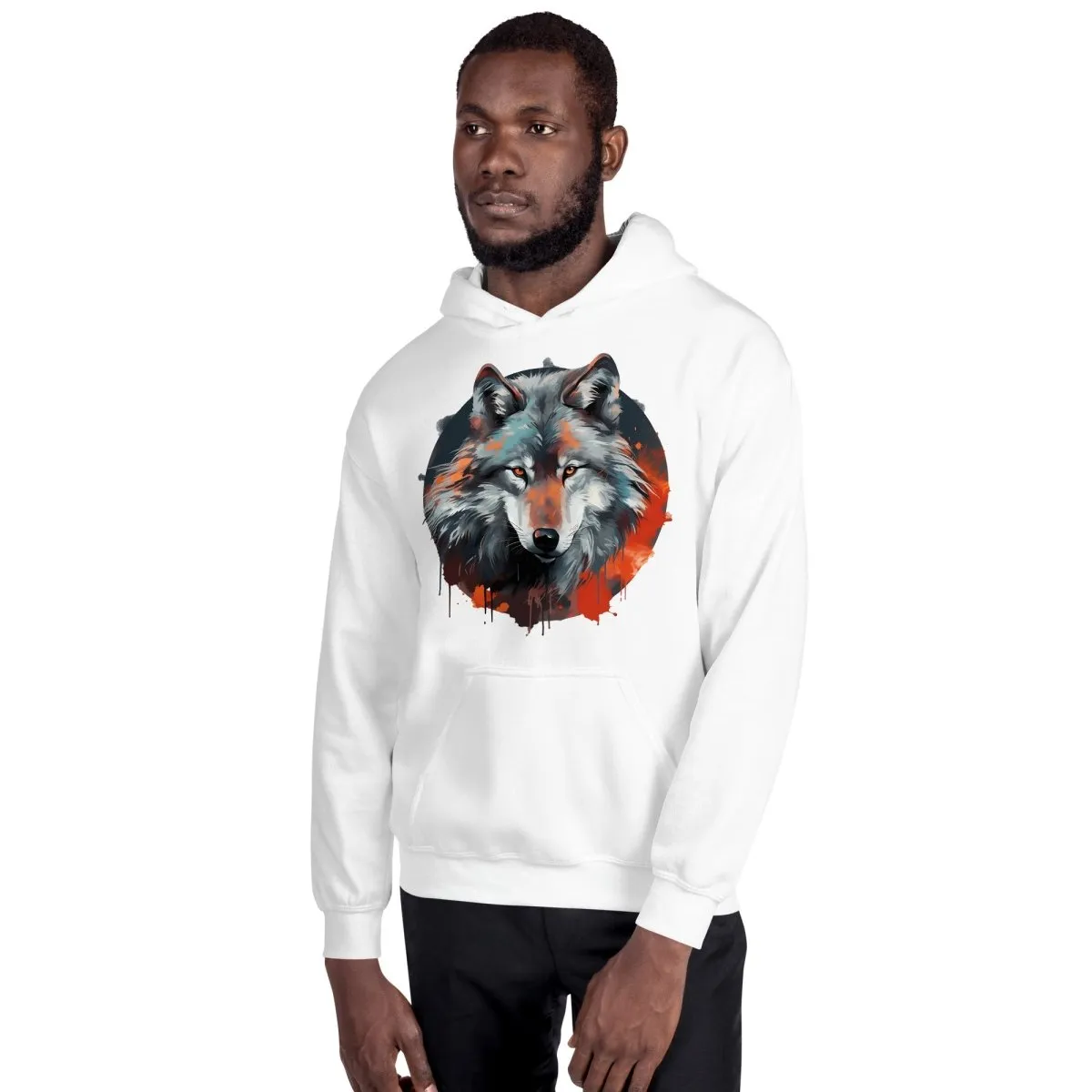 Wolf Head Hoodie