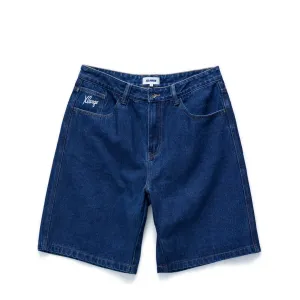 X-Large XL Dice Bull Denim Short Raw Indigo