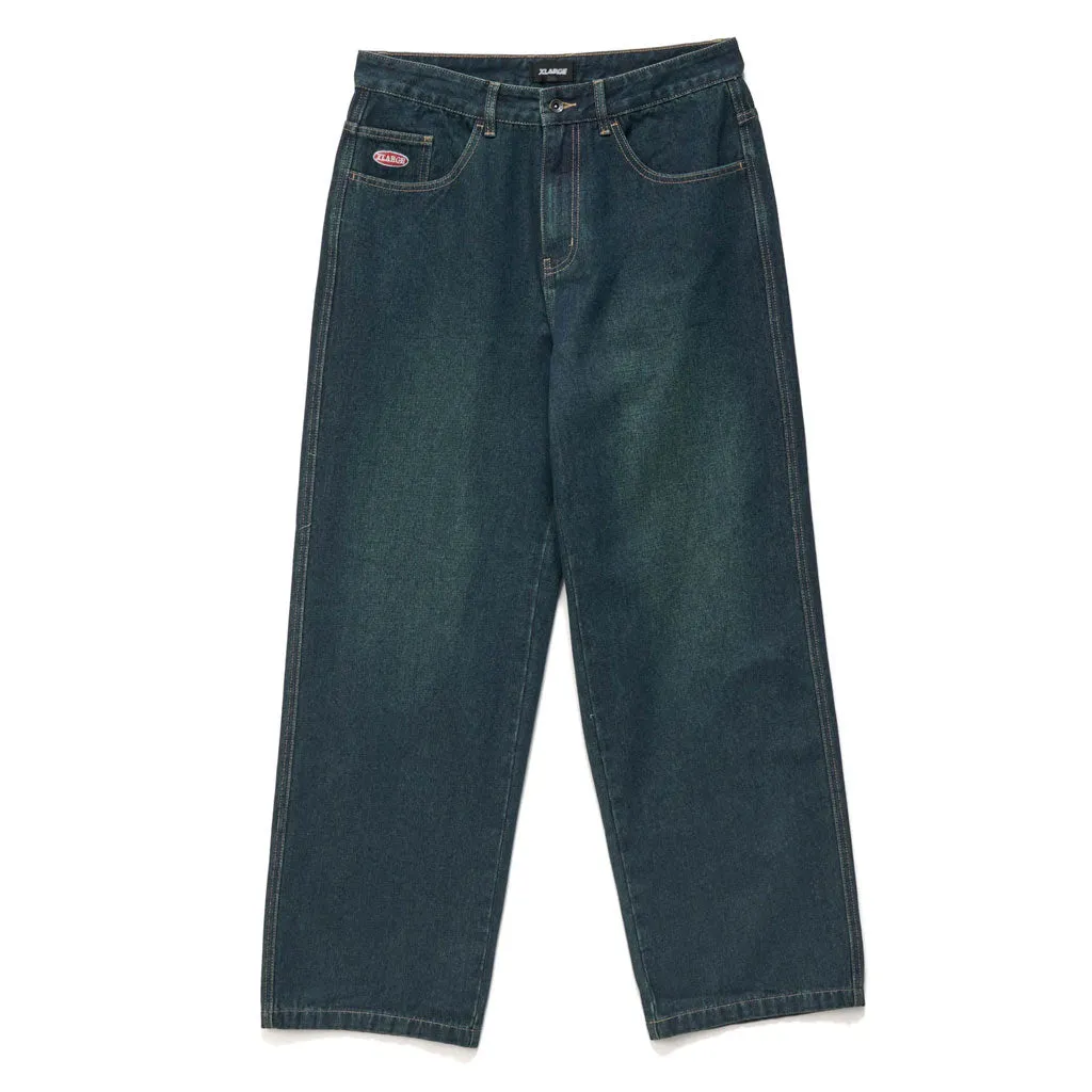 XLARGE BAGGY BULL DENIM 91 PANT - SWAMP