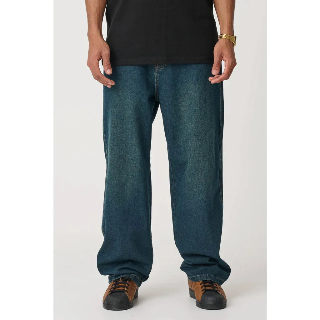 XLARGE BAGGY BULL DENIM 91 PANT - SWAMP