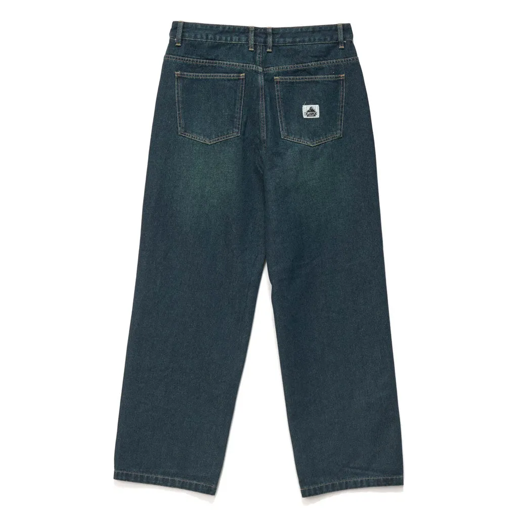 XLARGE BAGGY BULL DENIM 91 PANT - SWAMP