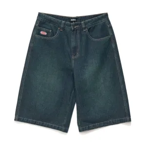 XLARGE BAGGY BULL DENIM 91 SHORT - SWAMP