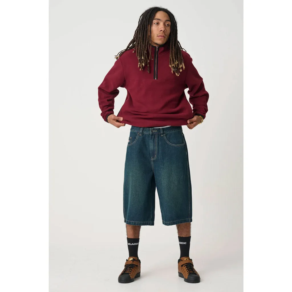 XLARGE BAGGY BULL DENIM 91 SHORT - SWAMP