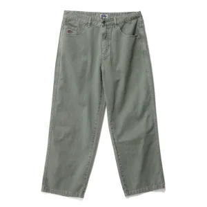 XLARGE BULL DENIM 91 PANT - OLIVE GREY