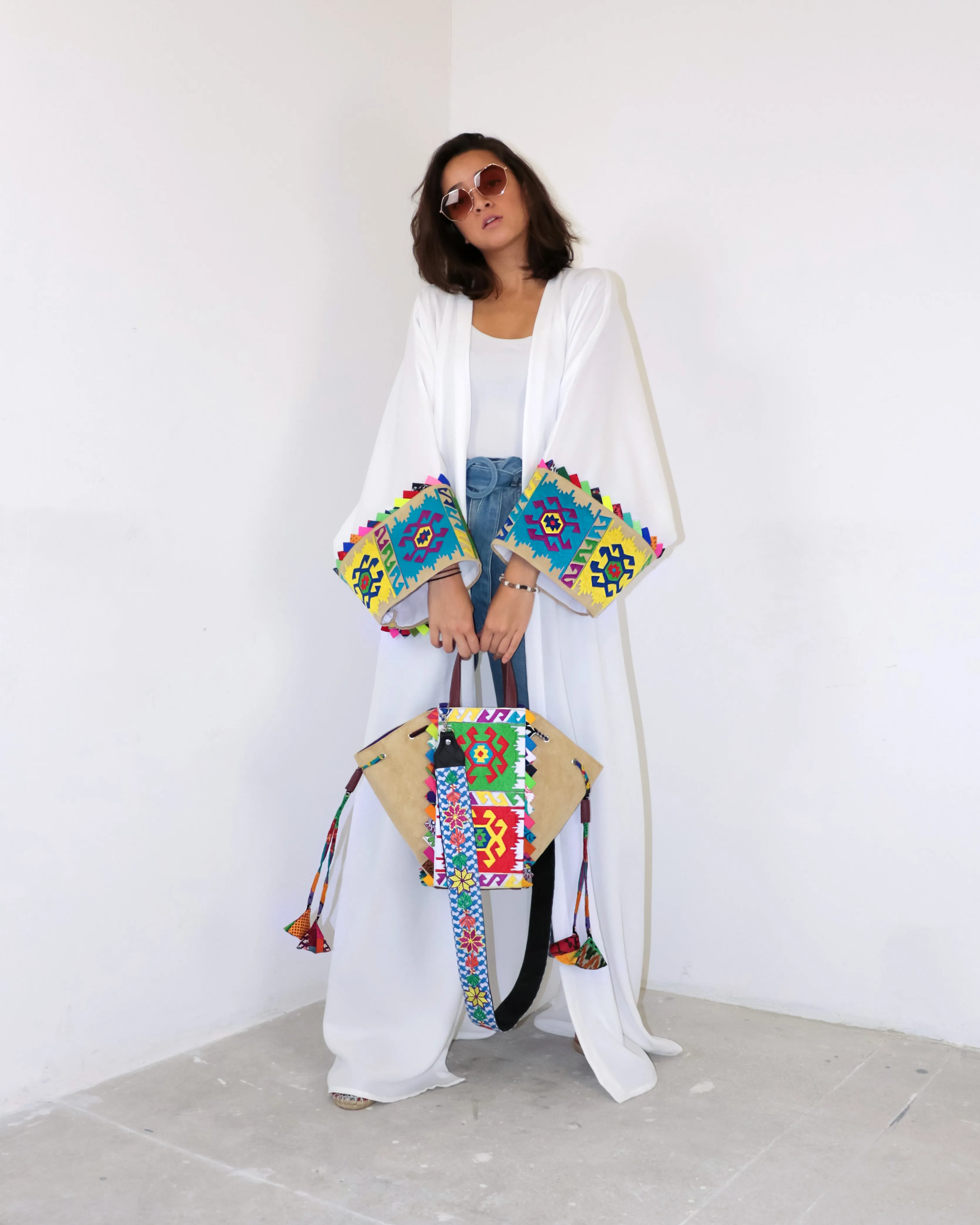 Zima | Suede Bucket Bag
