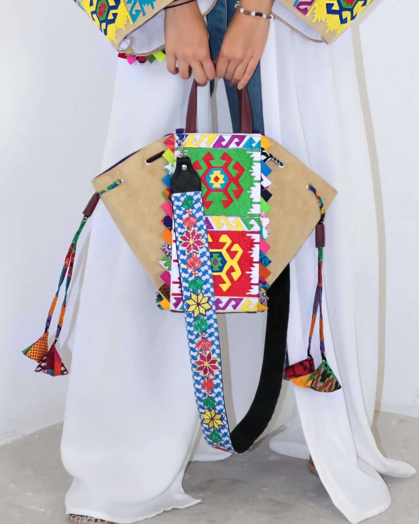 Zima | Suede Bucket Bag